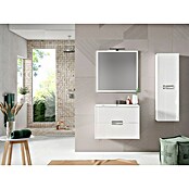 Mueble de lavabo Montana (L x An x Al: 45 x 70 x 50 cm, Blanco, Brillo)