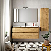 Mueble de lavabo Emma (L x An x Al: 45 x 120 x 50 cm, Nogal) | BAUHAUS