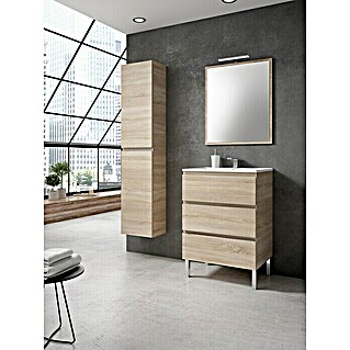 Mueble de lavabo Celia (45 x 60 x 85 cm, Roble bardolino)
