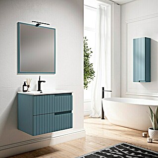 Mueble de lavabo Claire (L x An x Al: 45 x 60 x 50 cm, Azul)