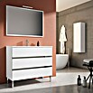 Mueble de lavabo Aisling (L x An x Al: 46 x 100 x 85 cm, Blanco) | BAUHAUS