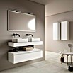 Mueble de lavabo Aidan (L x An x Al: 45 x 120 x 30 cm, Blanco) | BAUHAUS