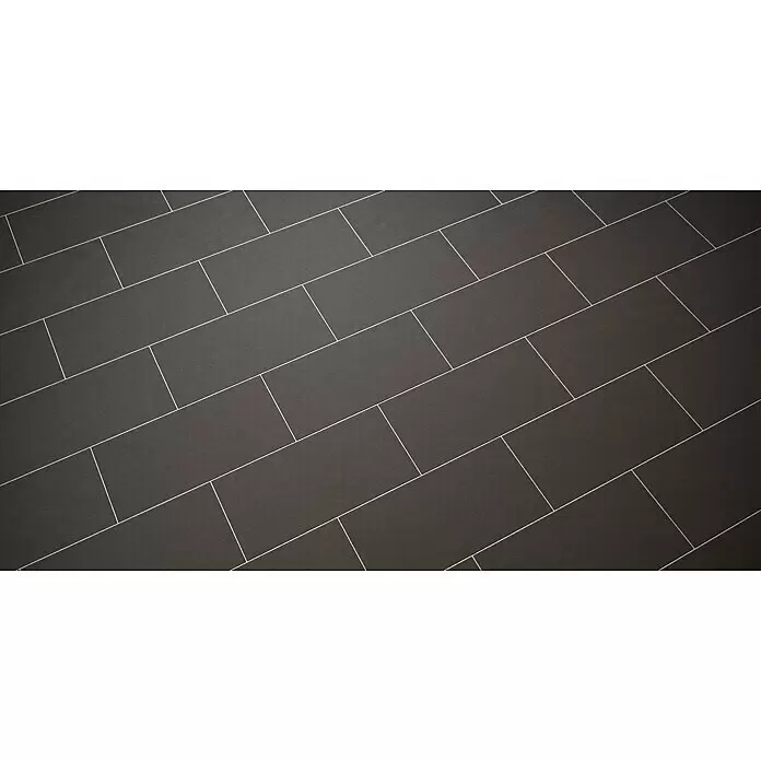 Ambiente by Palazzo Feinsteinzeugfliese - 30 x 60 cm, Schwarz, Matt - Stimmungsaufnahme