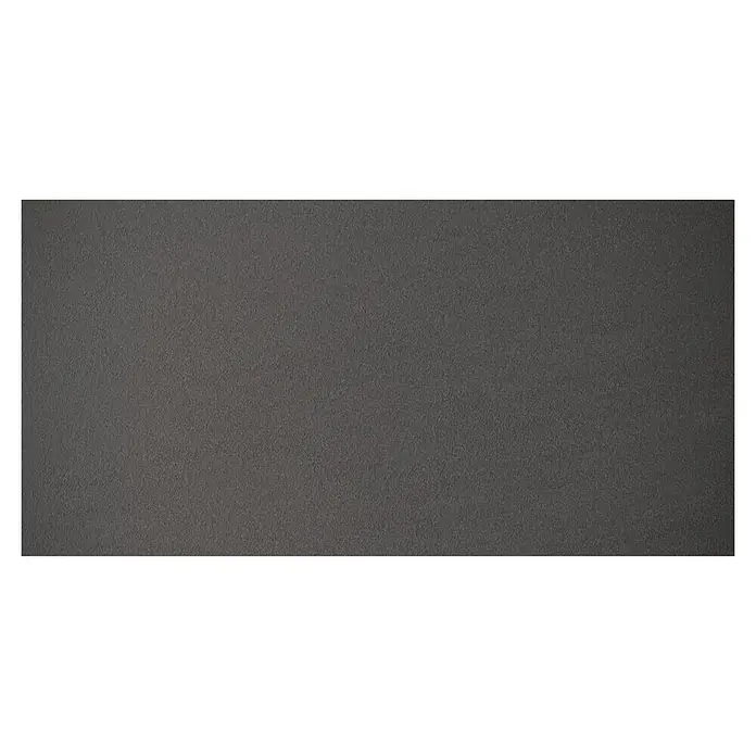 Ambiente by Palazzo Feinsteinzeugfliese - 30 x 60 cm, Schwarz, Matt - Grauer Hintergrund mit leichter Textur, ideal für Präsentationen oder als neutrale Basis für Designs. Die Oberfläche ist matt und gleichmäßig.
