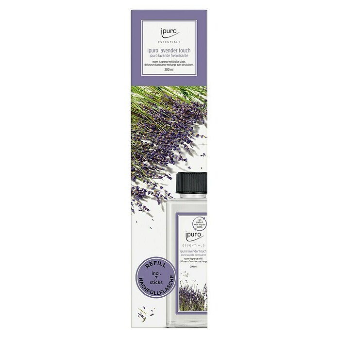 Ipuro Essentials Recharge de parfum d’ambiance Lavender Touch