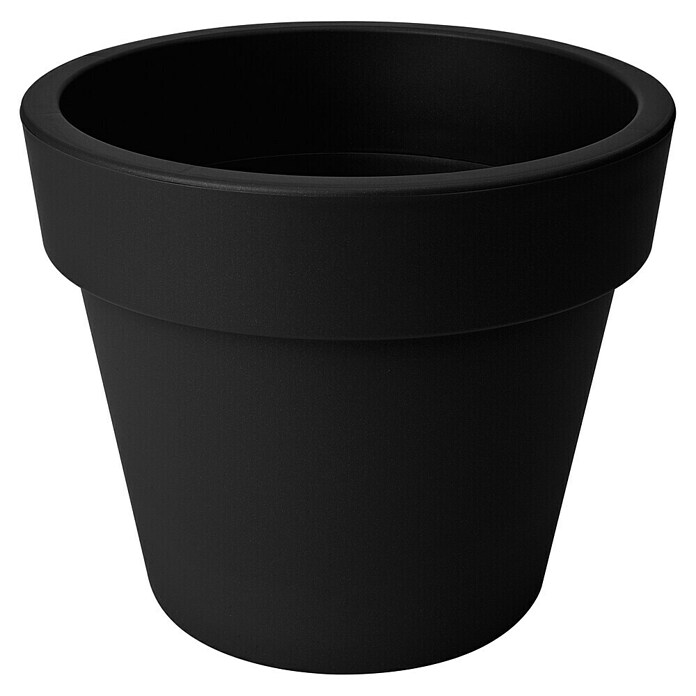 Elho Green Basics Plantenbak Top Planter (Ø x h: 30 x 24,8 cm, Zwart)