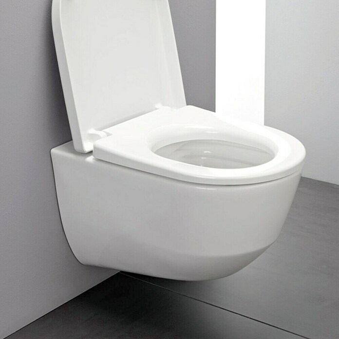 Laufen Zidna WC školjka  (Bez ruba, Oblik ispiranja: Duboko, WC odvod: Vodoravno) | BAUHAUS