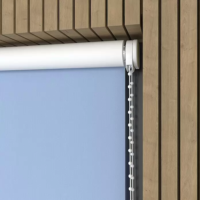Verdunkelungsrollo - B x H: 150 x 190 cm, Babyblau - Detailaufnahme