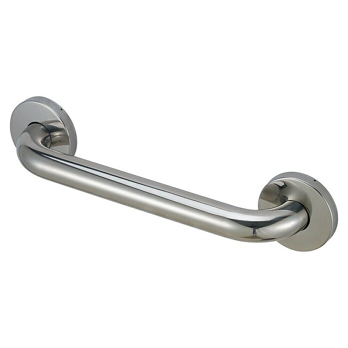 careosan Asidero de baño (Ancho: 25 cm, Acero inoxidable, Pulido)
