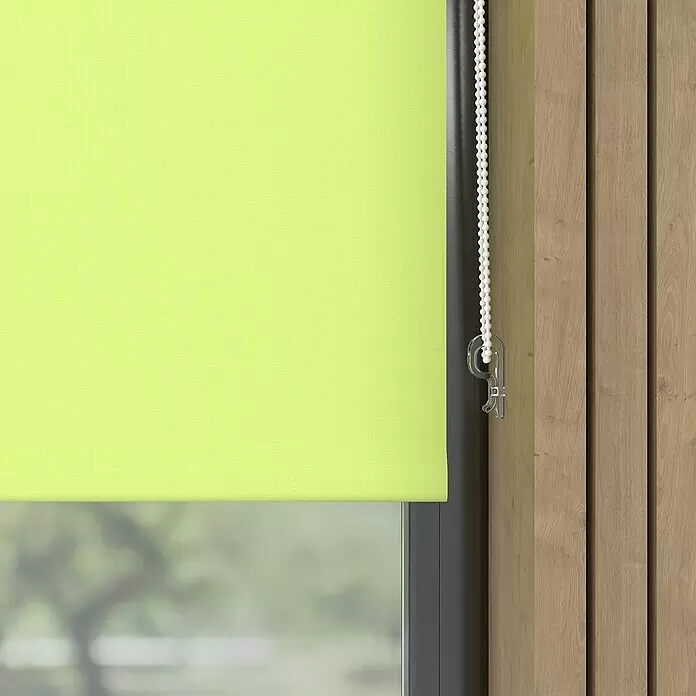 Expo Ambiente Rollo Mini - B x H: 90 x 210 cm, Grün, Uni, Verdunkelnd - Detailaufnahme