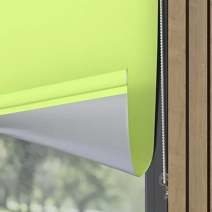 Expo Ambiente Rollo Mini - B x H: 90 x 210 cm, Grün, Uni, Verdunkelnd - Detailaufnahme