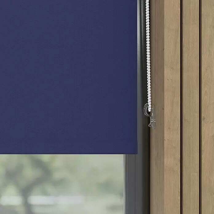 Expo Ambiente Rollo Mini - B x H: 45 x 150 cm, Blau, Uni, Verdunkelnd - Detailaufnahme
