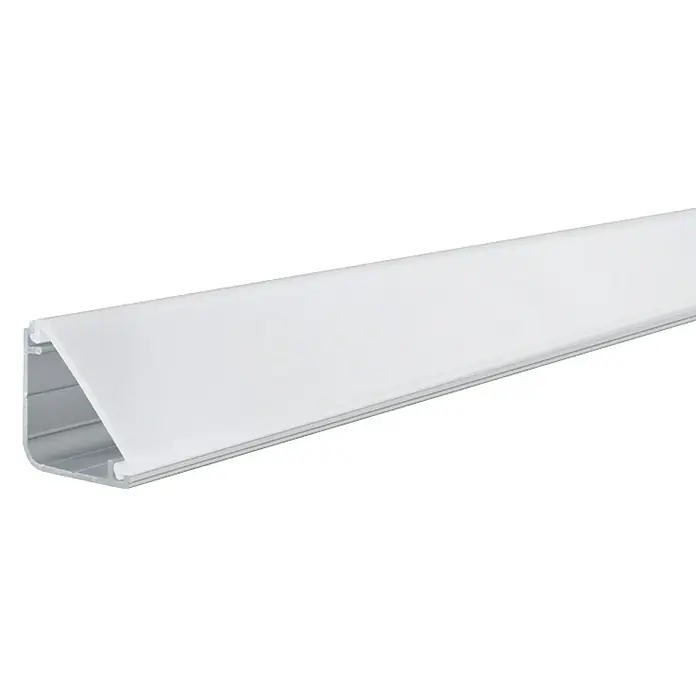Paulmann Delta Profil - 1 m, Kunststoff - Bild einer LED-Leuchtleiste mit Aluminiumprofil und diffuser Abdeckung. Ideal für indirekte Beleuchtung und modernes Design.