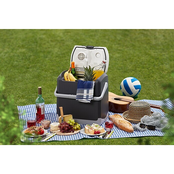 AEG Nevera de camping KK 20 (Capacidad volumétrica: 20 l, Gris) | BAUHAUS