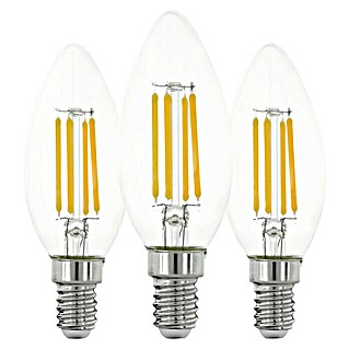 Eglo LED-Lampen Set (E14, Dimmbarkeit: Nicht Dimmbar, Warmweiß, 806 lm, 7 W, 3 Stk.)