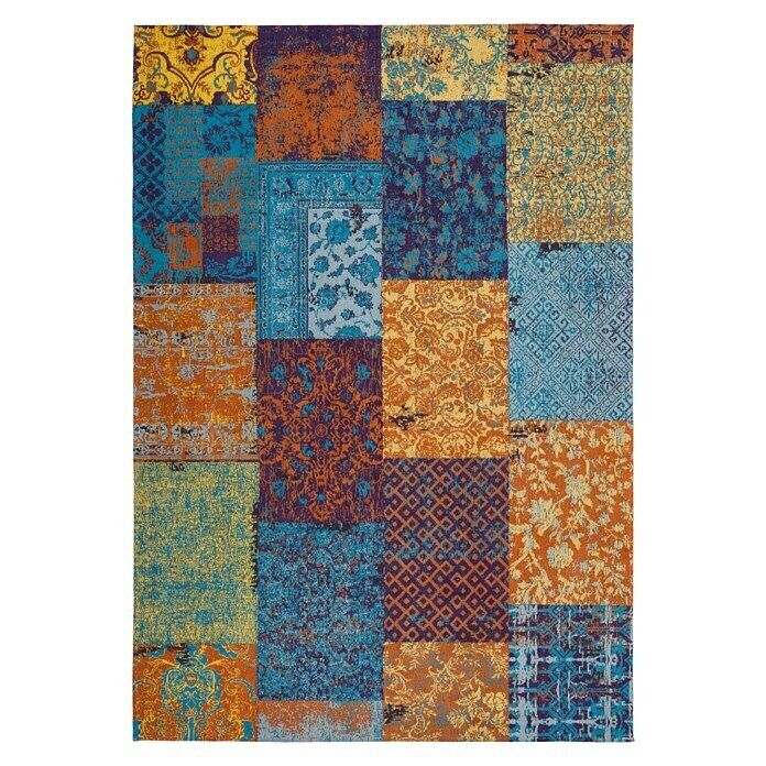 Kayoom Teppich Jacquard (Bunt, L x B: 170 x 120 cm)