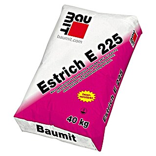 Baumit Estrich E 225 (40 kg, Körnung: 0 mm - 4 mm)