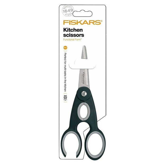 Fiskars Tijeras de cocina (Largo: 21 cm)