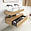 Encimera para lavabo Sienna / Aidan (L x An x Al: 45 x 120 x 12 cm, Teka) | BAUHAUS