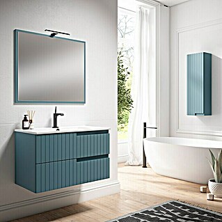 Mueble de lavabo Claire (L x An x Al: 45 x 80 x 50 cm, Azul)