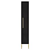 Schildmeyer Sarah Highboard (25 x 30 x 154,7 cm, Schwarz, Matt) | BAUHAUS