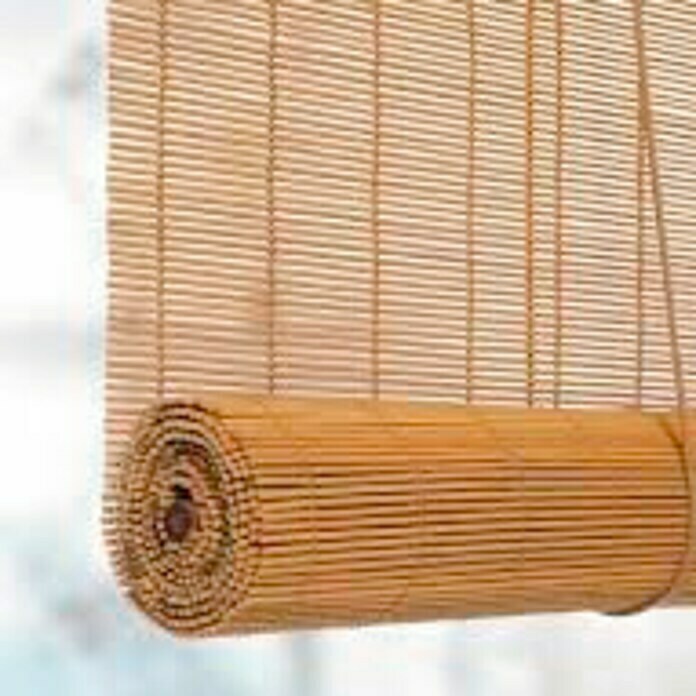 Estor de bambú Ocres (An x Al: 120 x 250 cm, Mango)