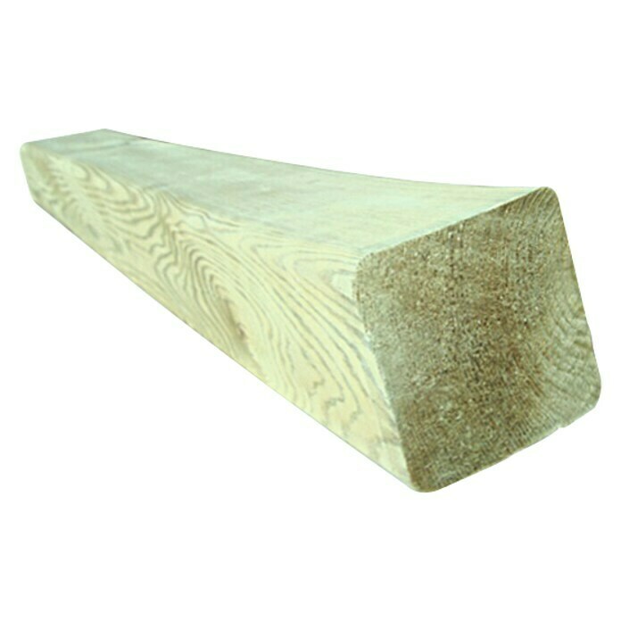 Poste de madera (300 x 7 x 7 cm, Pino, Natural)