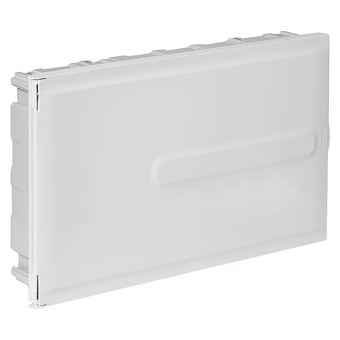 Famatel Cuadro eléctrico empotrado 3324-P 40+28 elementos - Número de hileras: 2 ud., 42,5 x 27 cm, Blanco - Panel eléctrico blanco, ideal para alojar de forma segura y discreta componentes eléctricos en su hogar u oficina.