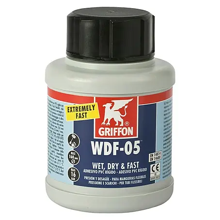 Adhesivo PVC rígido para tubos flexibles WDF-05
