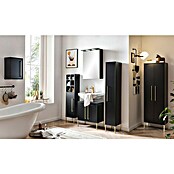 Schildmeyer Sarah Highboard (25 x 30 x 154,7 cm, Schwarz, Matt) | BAUHAUS