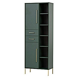 Schildmeyer Kent Hochschrank (67,1 x 33,1 x 184,3 cm, Waldgrün, Matt)