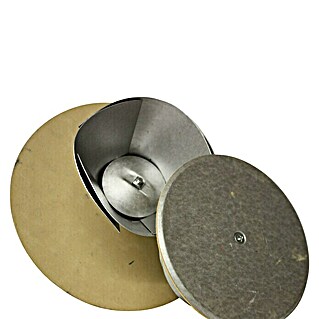 Ofen-Kapsel (Verstellbar: 165 mm - 200 mm, Verzinkt, Silber)