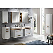 Schildmeyer Duo Oberschrank (32,7 x 16,25 x 72,3 cm, Kreideweiß, Matt) | BAUHAUS