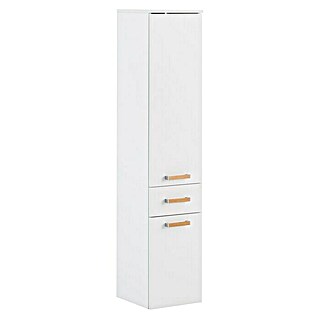 Schildmeyer Duo Hochschrank (32,7 x 35,3 x 160,1 cm, Kreideweiß, Matt)