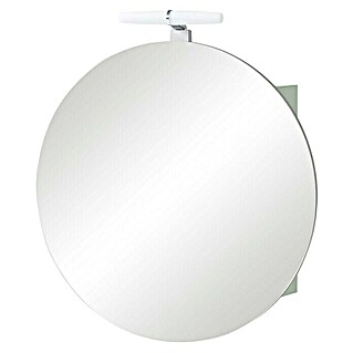Schildmeyer Bjarne LED-Spiegelschrank (B x H: 65 x 68,3 cm, Spanplatte, Pistazie)