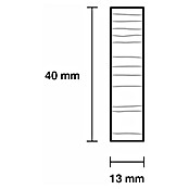Rechteckleiste (240 x 1,3 x 4 cm, Buche) | BAUHAUS