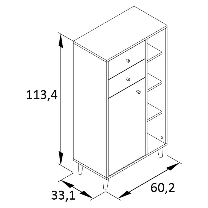 Schlüsselschrank Holz MDF (7 x 21,5 x 19 cm Schlüsselschrank Holz MDF (7 x 21,5 x 19 cm