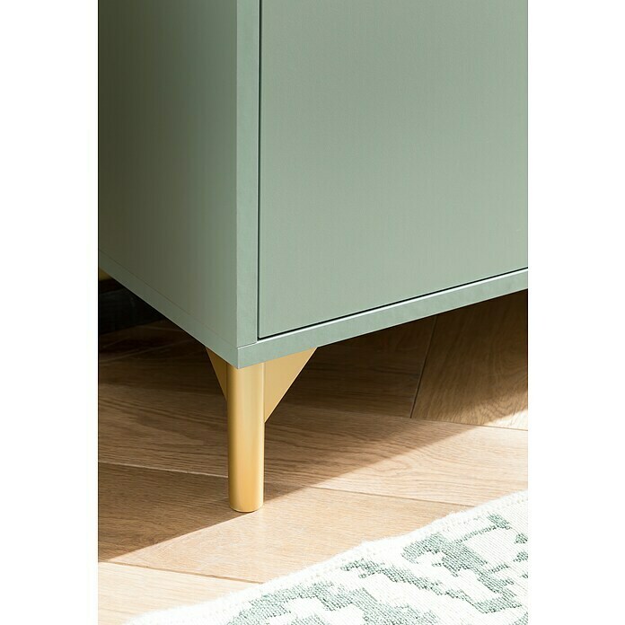 Schildmeyer Ando Waschtischunterschrank (60,2 x 33,05 x 60,3 cm, Pistazie, Matt) | BAUHAUS