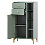 Schildmeyer Ando Highboard (60,2 x 33,05 x 114,4 cm, Pistazie, Matt) | BAUHAUS