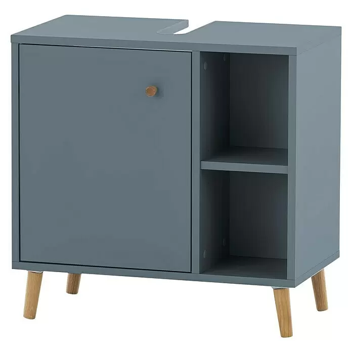 Schildmeyer Bjarne Waschtischunterschrank60,2 x 33,05 x 59,3 cm, Fjord, Matt