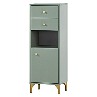 Schildmeyer Ando Highboard (40,3 x 33,05 x 114,4 cm, Pistazie, Matt)
