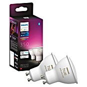 Philips Hue Set Smart LED-Lampe White & Color Ambiance (GU10, Dimmbar, RGBW, 350 lm, 5,7 W, 4 Stk.) | BAUHAUS