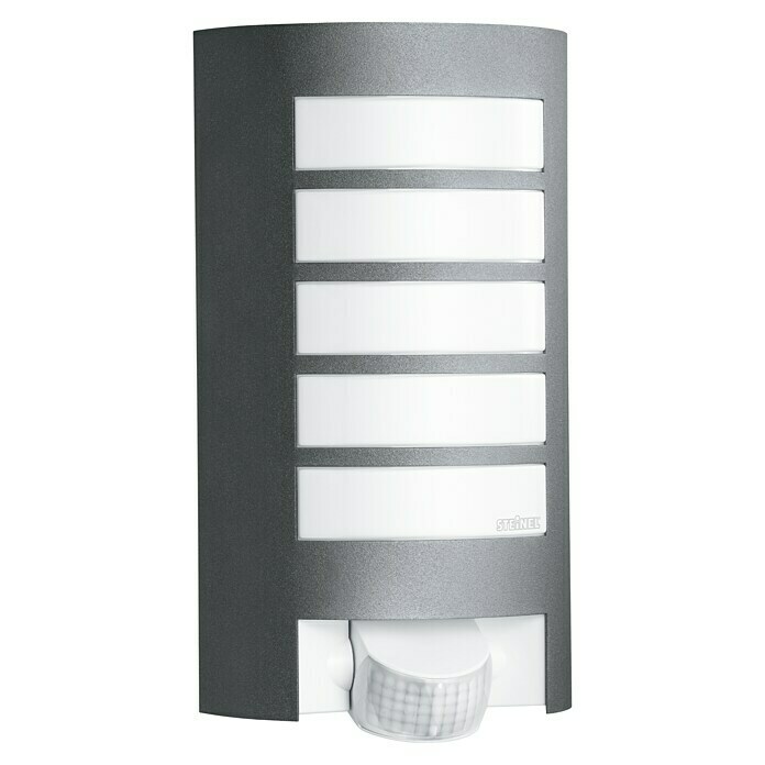 Steinel Vanjska zidna svjetiljka sa senzorom (60 W, Boja: Antracit / bijelo, D x Š x V: 10,8 x 15,5 x 27,2 cm, IP44)