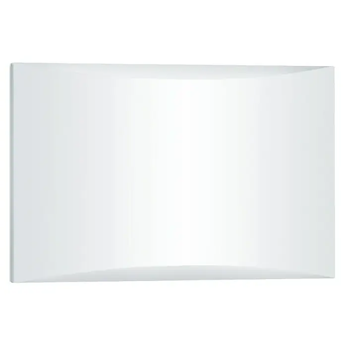 Steinel LED-Außenwandleuchte L 1 N - 4,9 W, 300 x 195 x 53 mm, Weiß, IP54 - Weiße quadratische Wandfliese mit einer leicht gewölbten Oberfläche, ideal für moderne Innenräume.\n