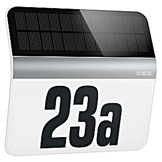 Steinel XSolar Solar-Hausnummer XSolar LH-N (IP44, Edelstahl)
