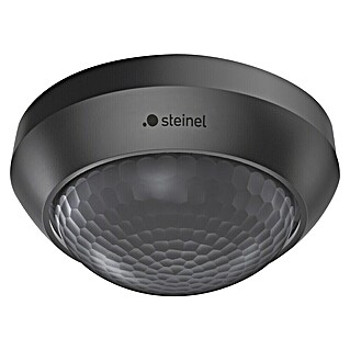Steinel Sensor de movimiento IS 360-3 (Alcance sensor: 12 m, Negro, Ángulo de detección sensor: 360 °)