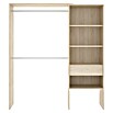 Mueble vestidor Suit (L x An x Al: 40 x 160 x 187 cm, Melamina, Roble)