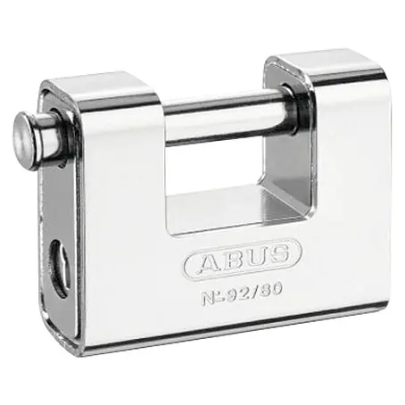 Abus  Candado con cerradura blindado 92/80B