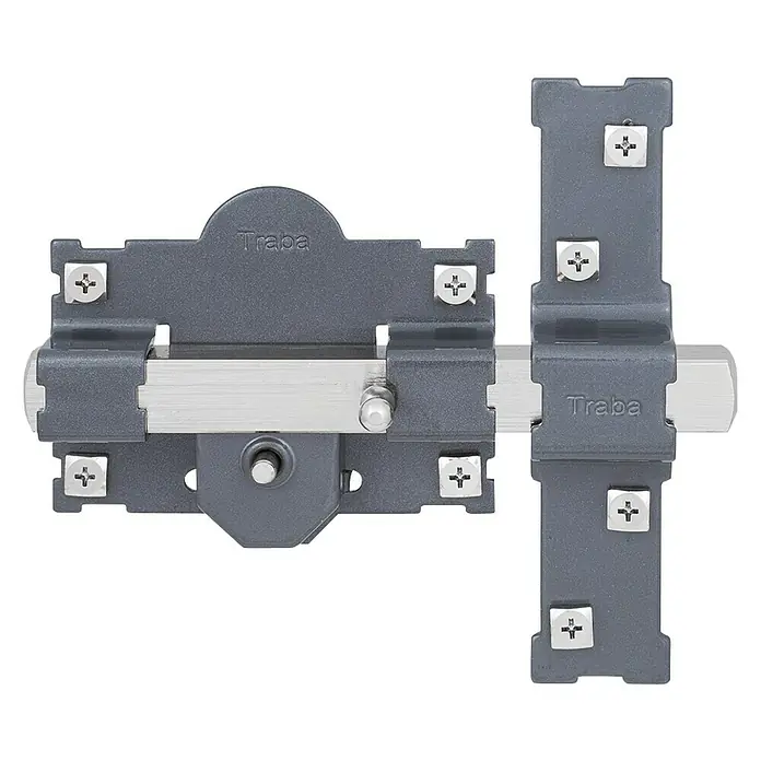FAC Cerrojo 101R Pintado - L x An x Al: 105 x 173 x 85 mm - Cerrojo Traba, robusto y seguro, ideal para protección extra. Su diseño sólido ofrece seguridad fiable para cualquier puerta.