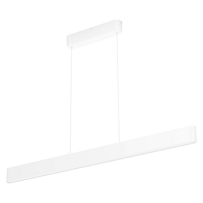 Philips Hue LED-Pendelleuchte White and Color Ambience Ensis (79 W, L x B x H: 129,9 x 4 x 157 cm, Weiß, Mehrfarbig) | BAUHAUS